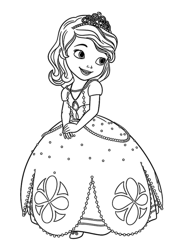 Sofia the First coloring pages - 100 Free Coloring Pages