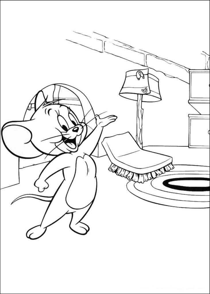 Ausmalbilder Tom und Jerry