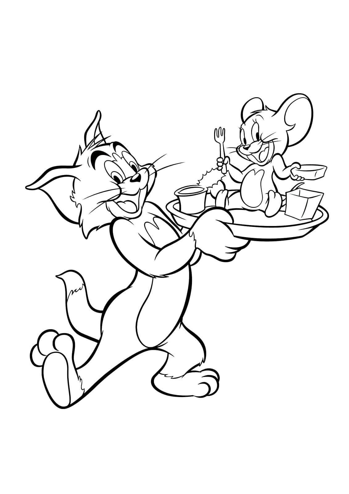 Tom And Jerry Coloring Pages 100 Free Coloring Pages - vrogue.co