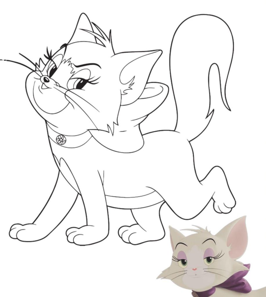 Dibujos de Tom y Jerry para colorear - 100 Dibujos para colorear