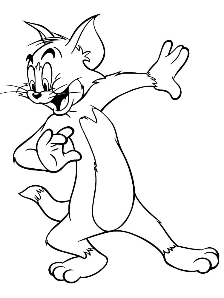 Ausmalbilder Tom und Jerry