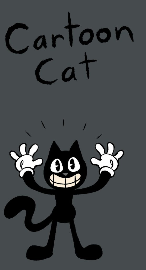 Papel de parede de Cartoon Cat