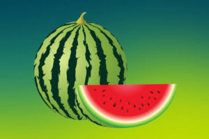 Ausmalbilder Wassermelone
