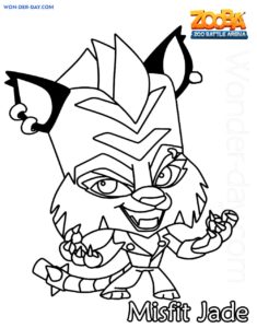 Zooba Coloring Pages - Free coloring pages for Kids