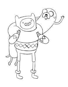 Adventure Time coloring pages | 110 Printable coloring pages