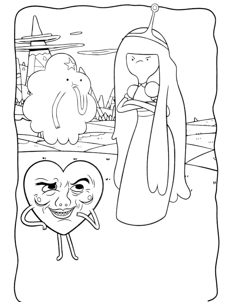 Coloriage Adventure Time