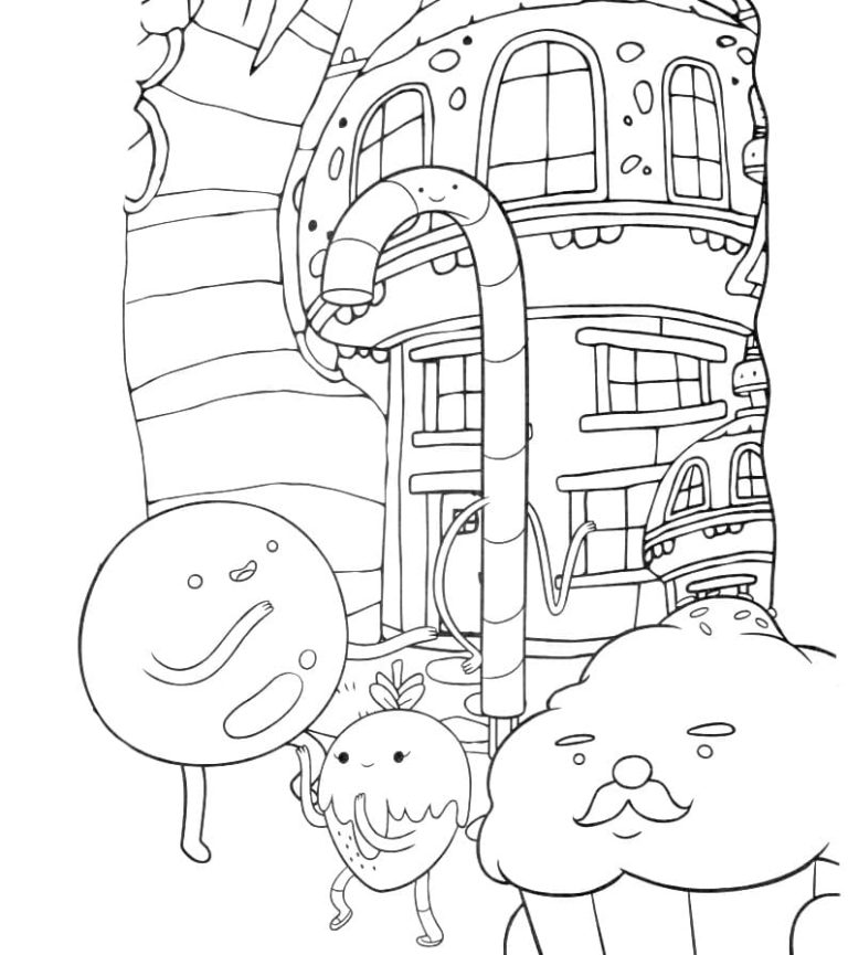 Adventure Time coloring pages | 110 Printable coloring pages