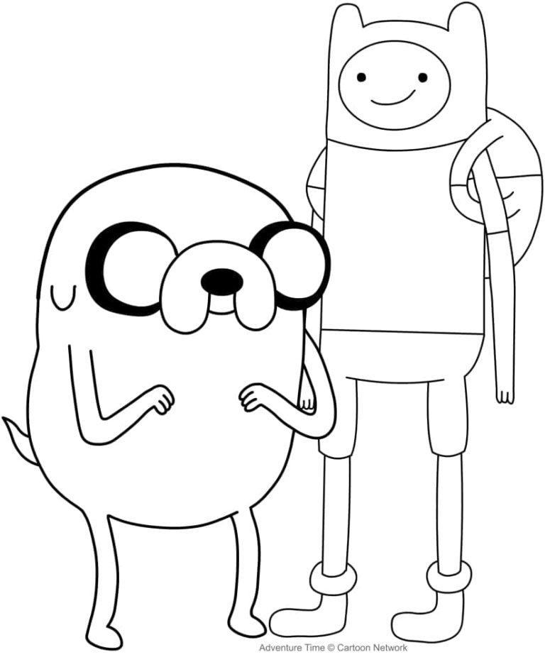 Adventure Time coloring pages | 110 Printable coloring pages