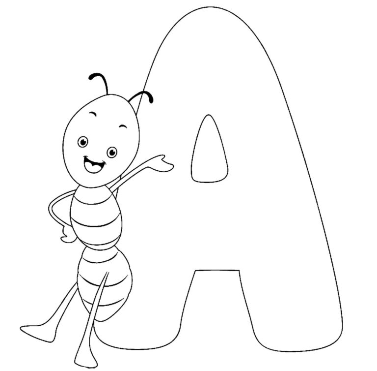 Animal Alphabet Letters Coloring Pages | Free printable coloring pages