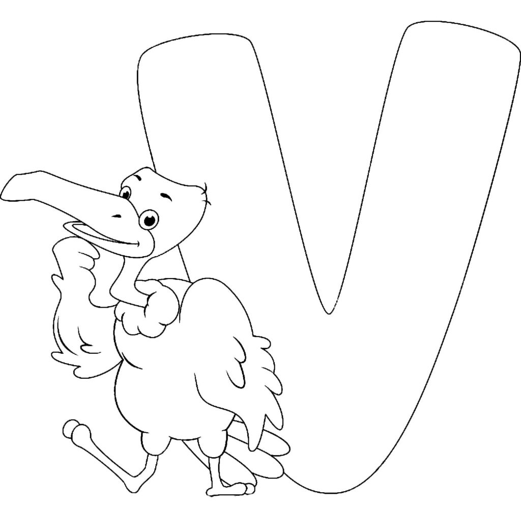 Animal Alphabet Letters Coloring Pages | Free printable coloring pages