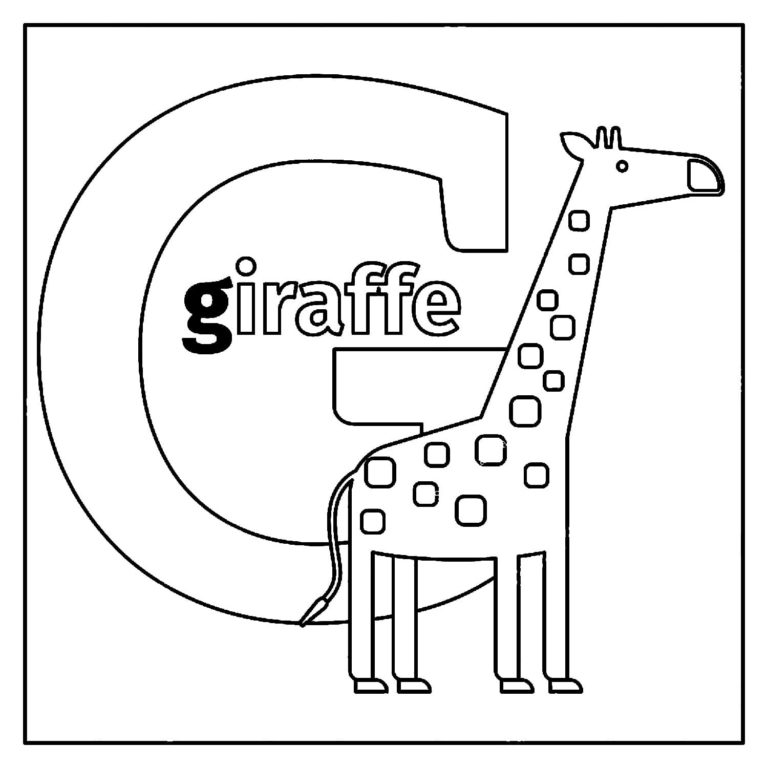 Animal Alphabet Letters Coloring Pages | Free printable coloring pages