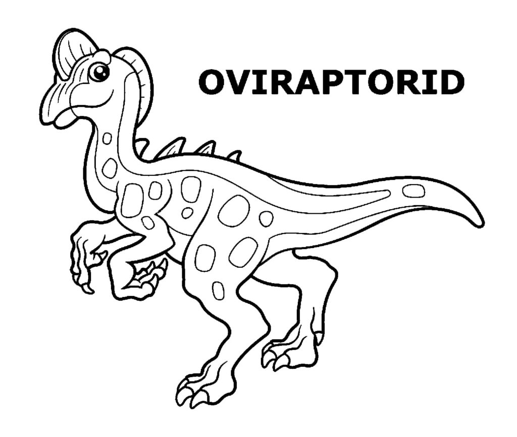 types of dinosaurs coloring pages