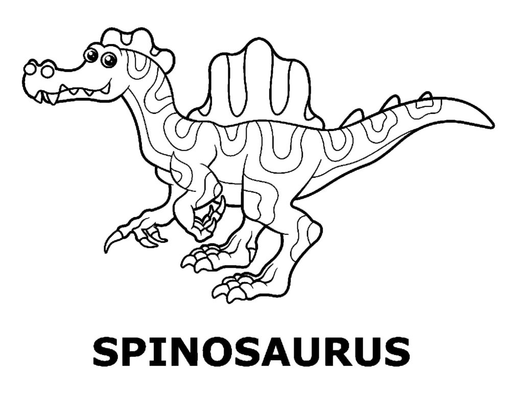 Desenhos para colorir de Dinossauros para imprimir - Dinossauros - Coloring  Pages for Adults