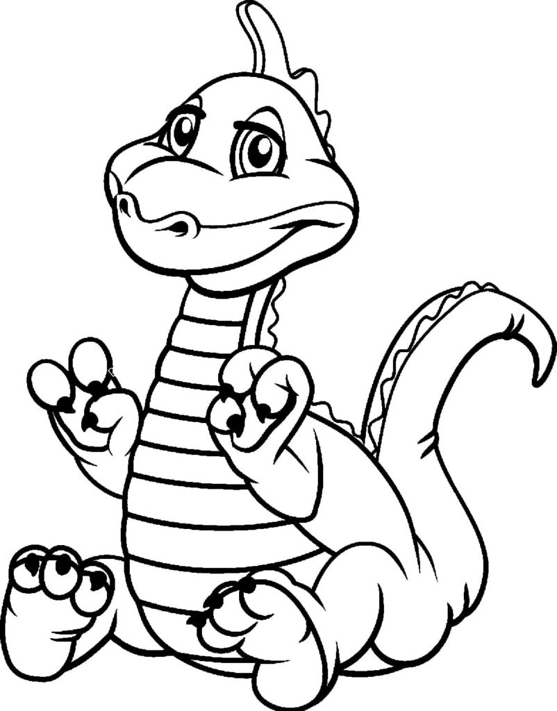 Dinosaur Coloring Pages