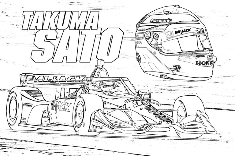 Formula 1 coloring pages | Free Printable coloring pages