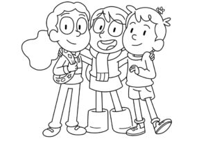 Hilda Coloring Pages - Printable coloring pages | WONDER DAY — Coloring