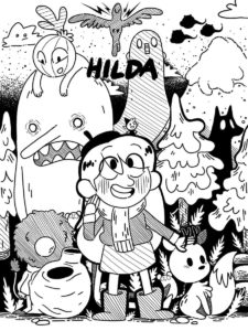 Hilda Coloring Pages - Printable coloring pages | WONDER DAY — Coloring