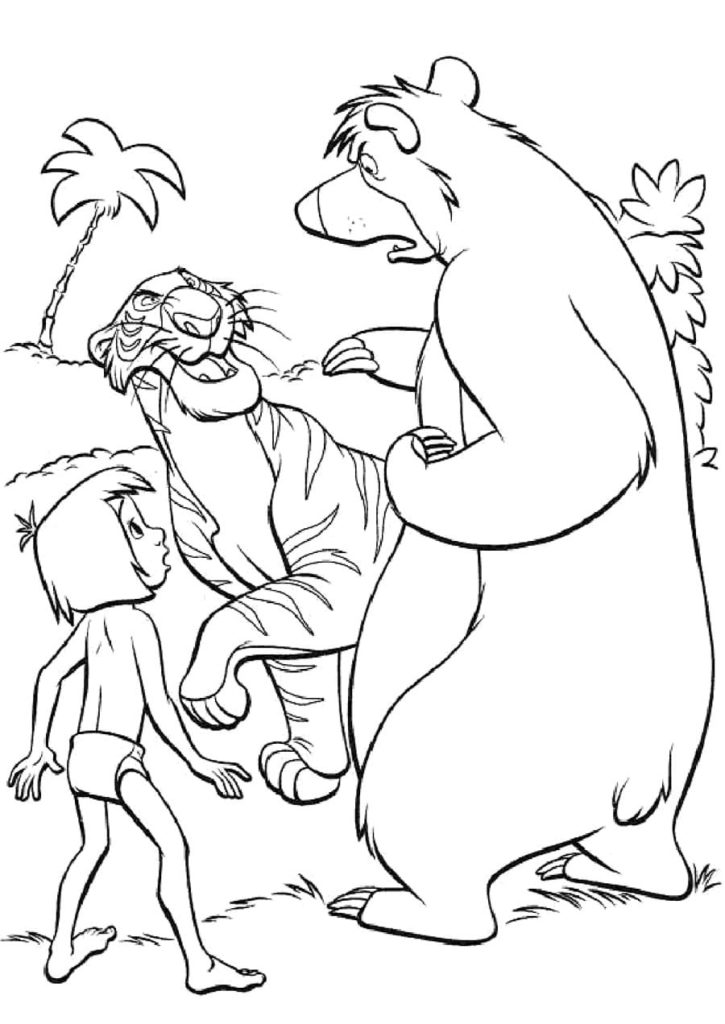 Jungle Book coloring pages - Free coloring pages for Kids