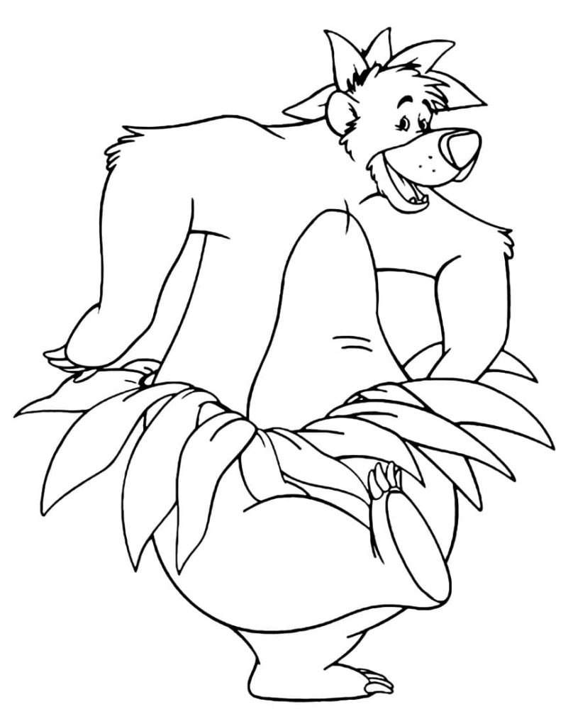 king louie coloring page hard the jungle book