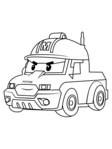 Robocar Poli coloring pages | Coloring pages for Kids