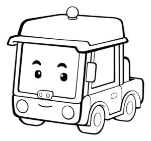 Robocar Poli coloring pages | Coloring pages for Kids