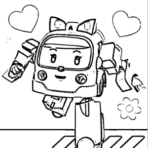 Robocar Poli coloring pages | Coloring pages for Kids