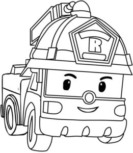 Robocar Poli coloring pages | Coloring pages for Kids