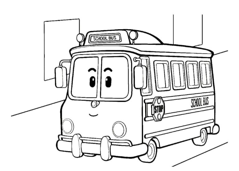 Robocar Poli coloring pages | Coloring pages for Kids