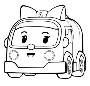 Robocar Poli coloring pages | Coloring pages for Kids