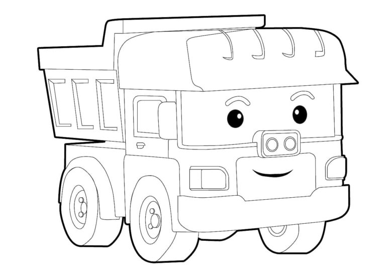 Robocar Poli coloring pages | Coloring pages for Kids