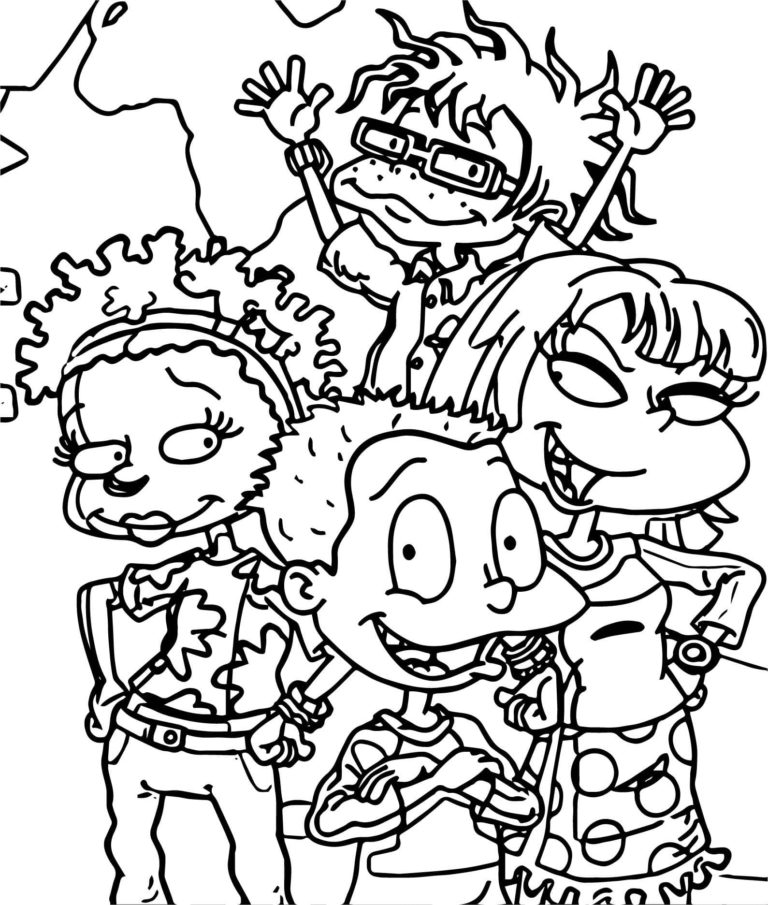 Rugrats Coloring Pages | Print and Color - Wonder-day