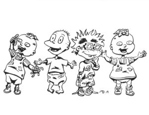 Rugrats Coloring Pages | Print and Color - Wonder-day
