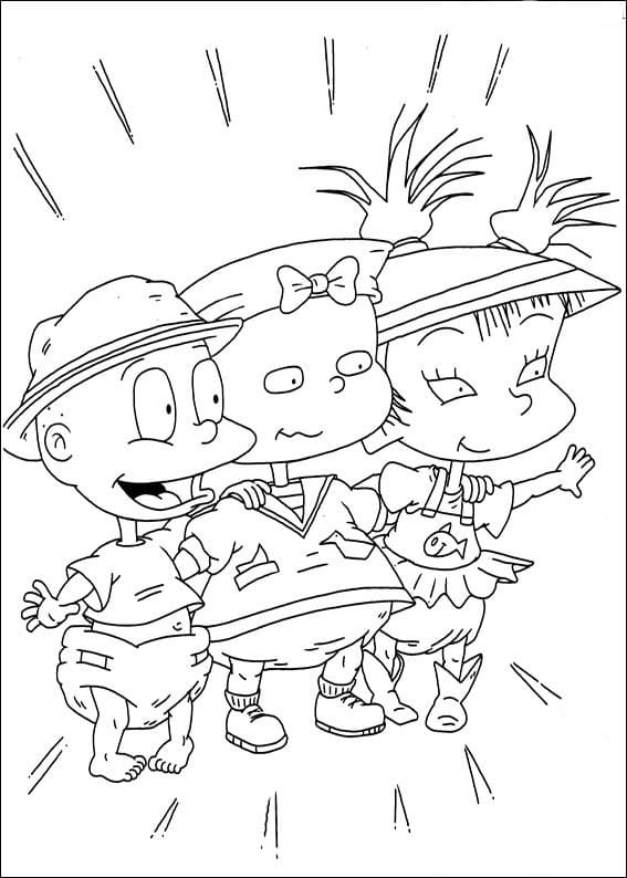Dibujos de Rugrats para colorear