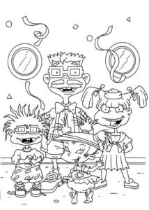 Rugrats Coloring Pages | Print and Color - Wonder-day