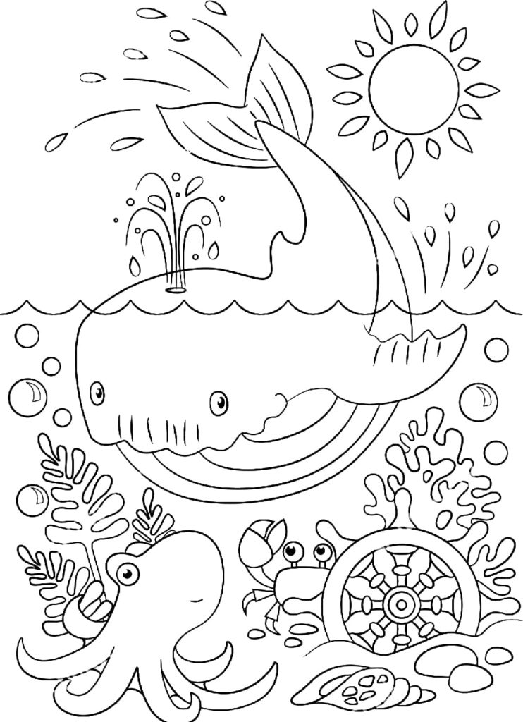 Coloriage Mer