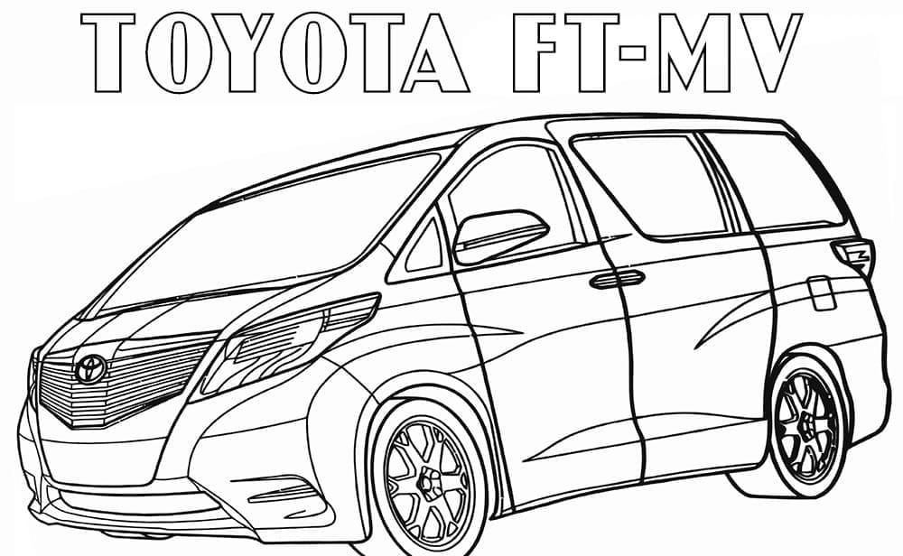 Coloriage Toyota