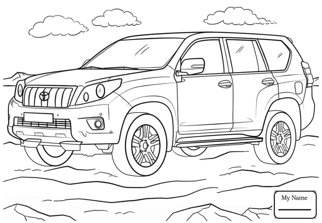 Toyota Coloring Pages