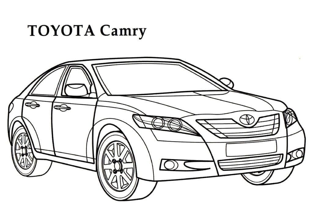 Ausmalbilder Toyota