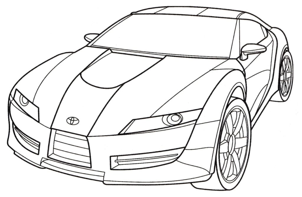 Desenhos de Toyota para colorir