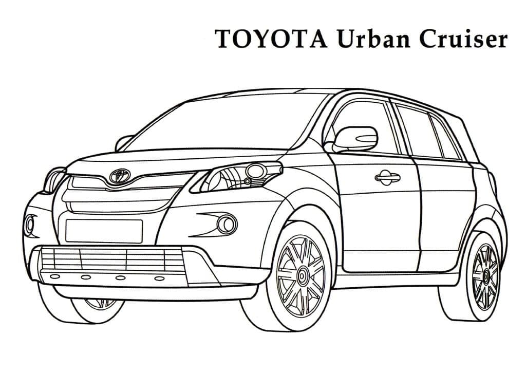 Coloriage Toyota
