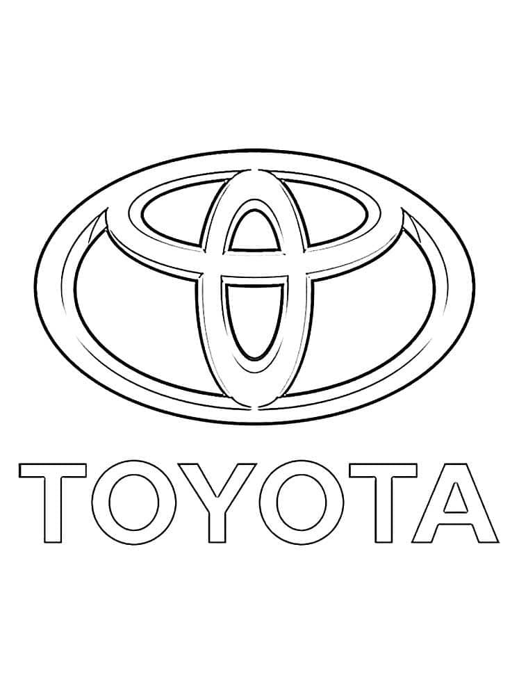Disegni da colorare Toyota