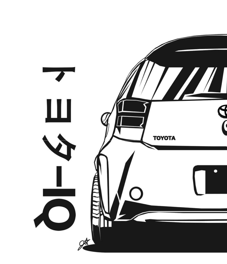 Toyota Coloring Pages