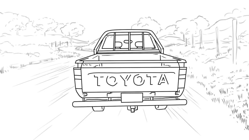 Dibujos de Toyota Para Colorear