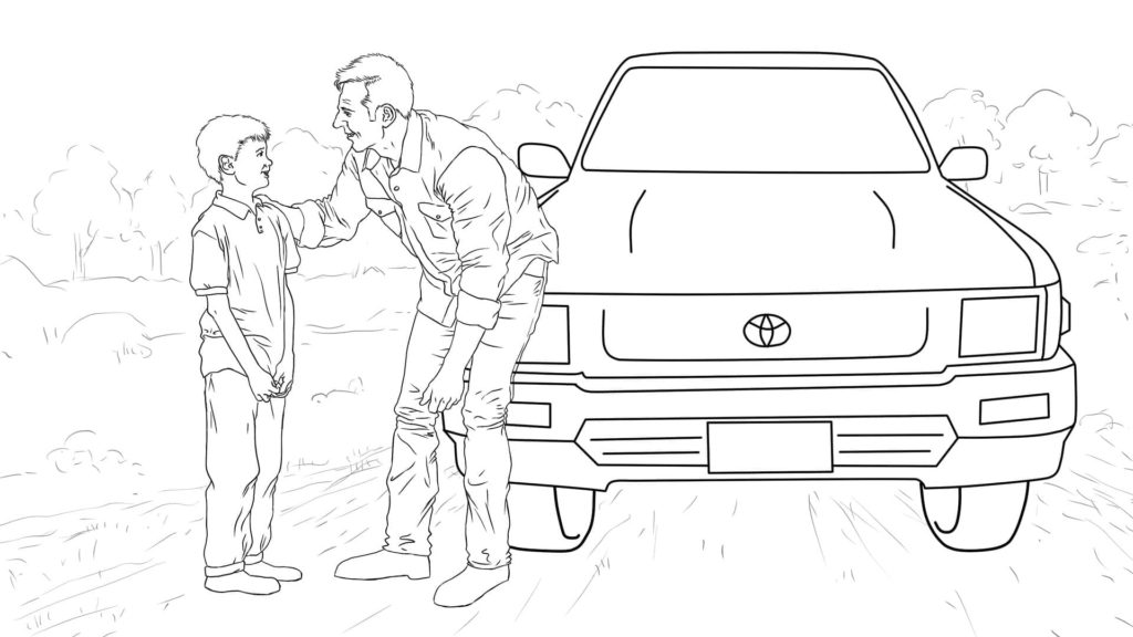 Dibujos de Toyota Para Colorear