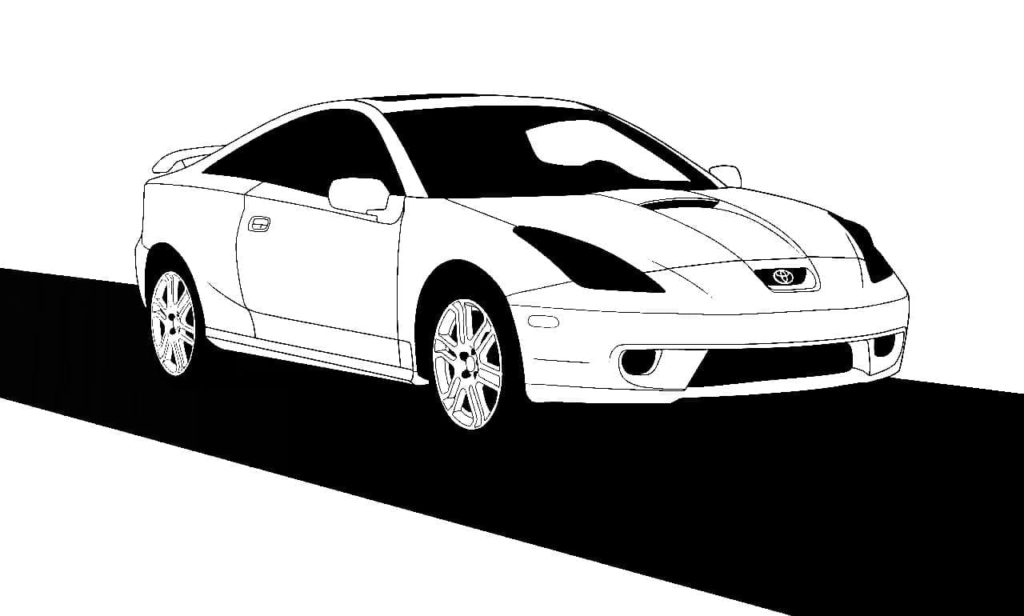 Toyota Coloring Pages