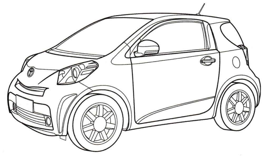 Disegni da colorare Toyota