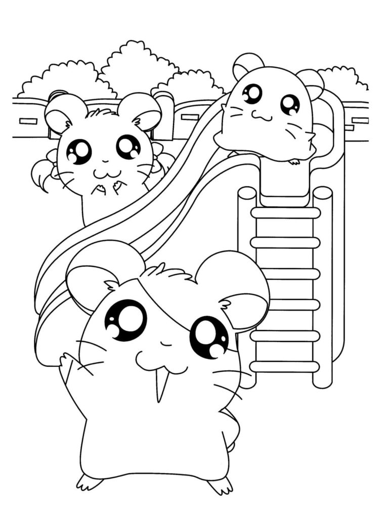 Ausmalbilder Hamster