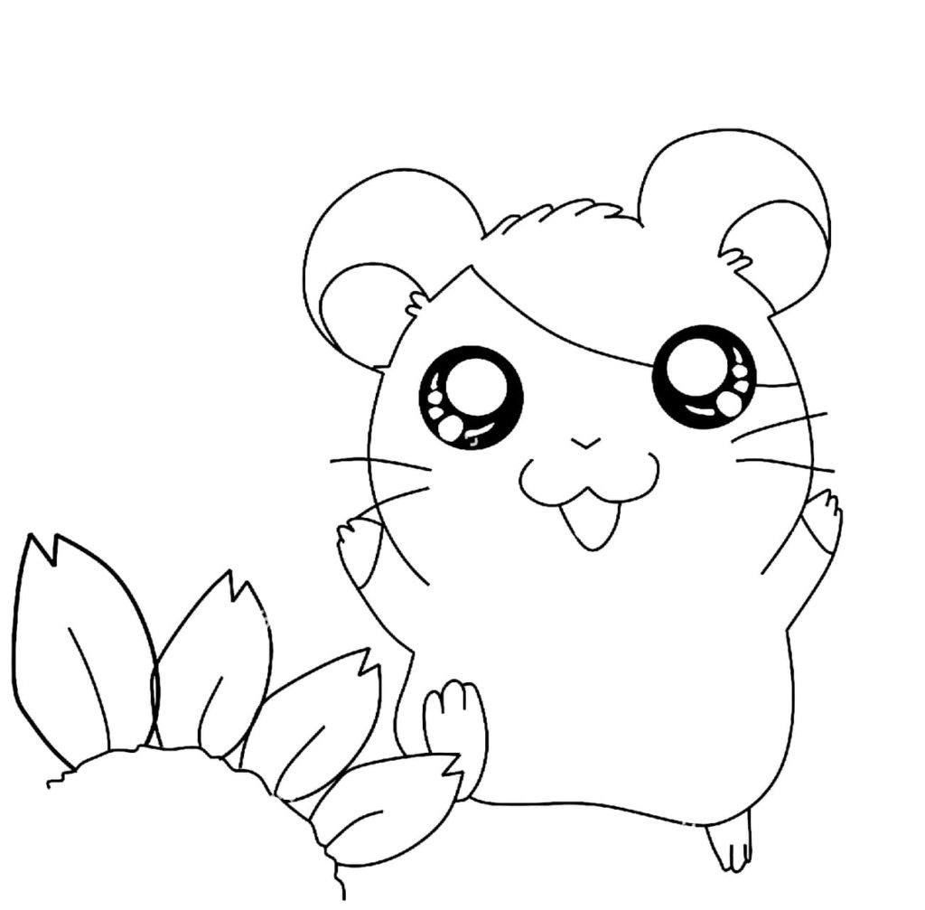 Coloriage Hamster