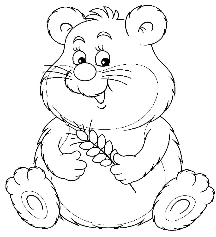 Desenho De Imagem Para Colorir Um Esboço Hamster Vetor PNG , Desenho De  Asa, Desenho De Anel, Desenho De Hamster Imagem PNG e Vetor Para Download  Gratuito