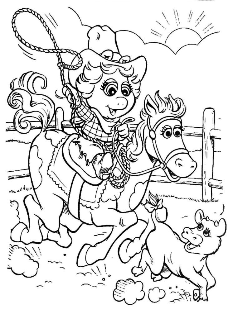 Muppet Babies Coloring Pages